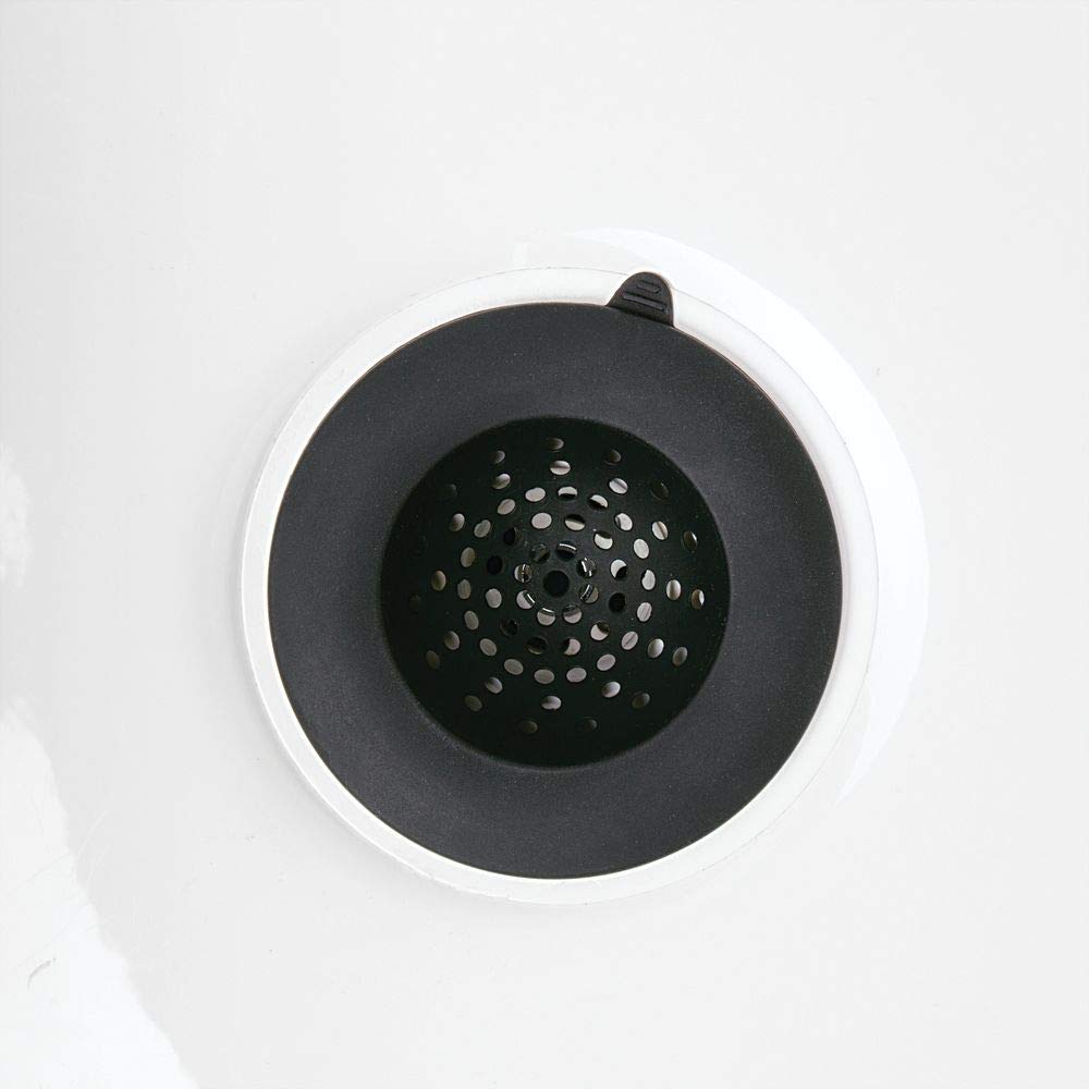 Silicone Sink Strainer Black