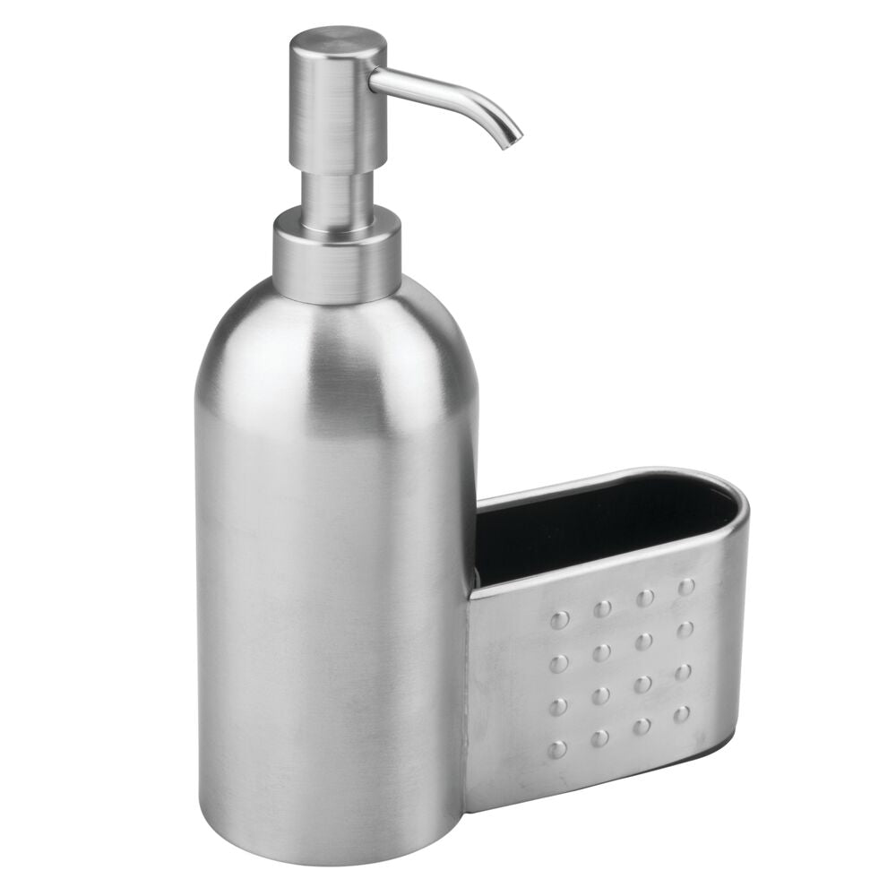 BRUSHED SS FORMA SOAP & SCRUBBY CADDY