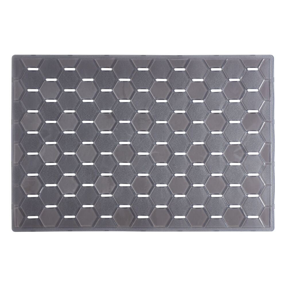 Graphite Hex Sink Mat Large