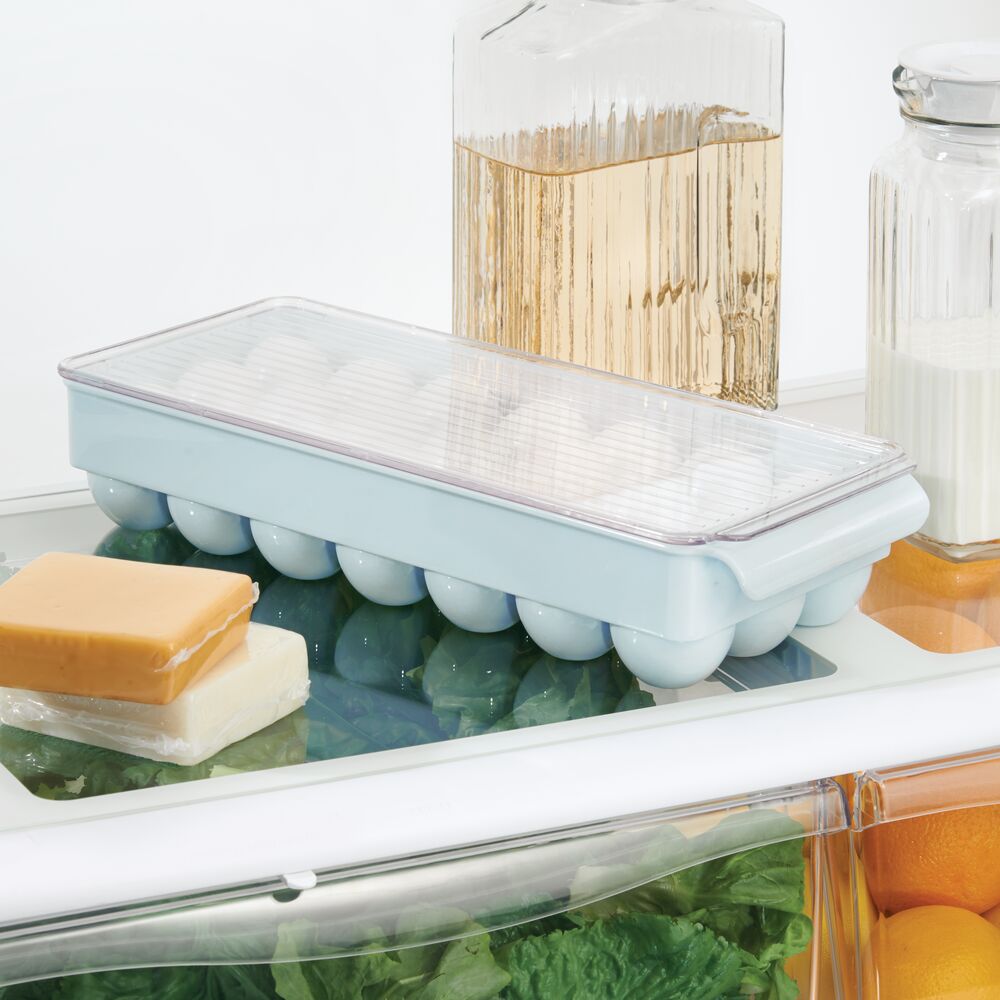 Egg Blue/Clear Fridge Binz Egg Holder -21