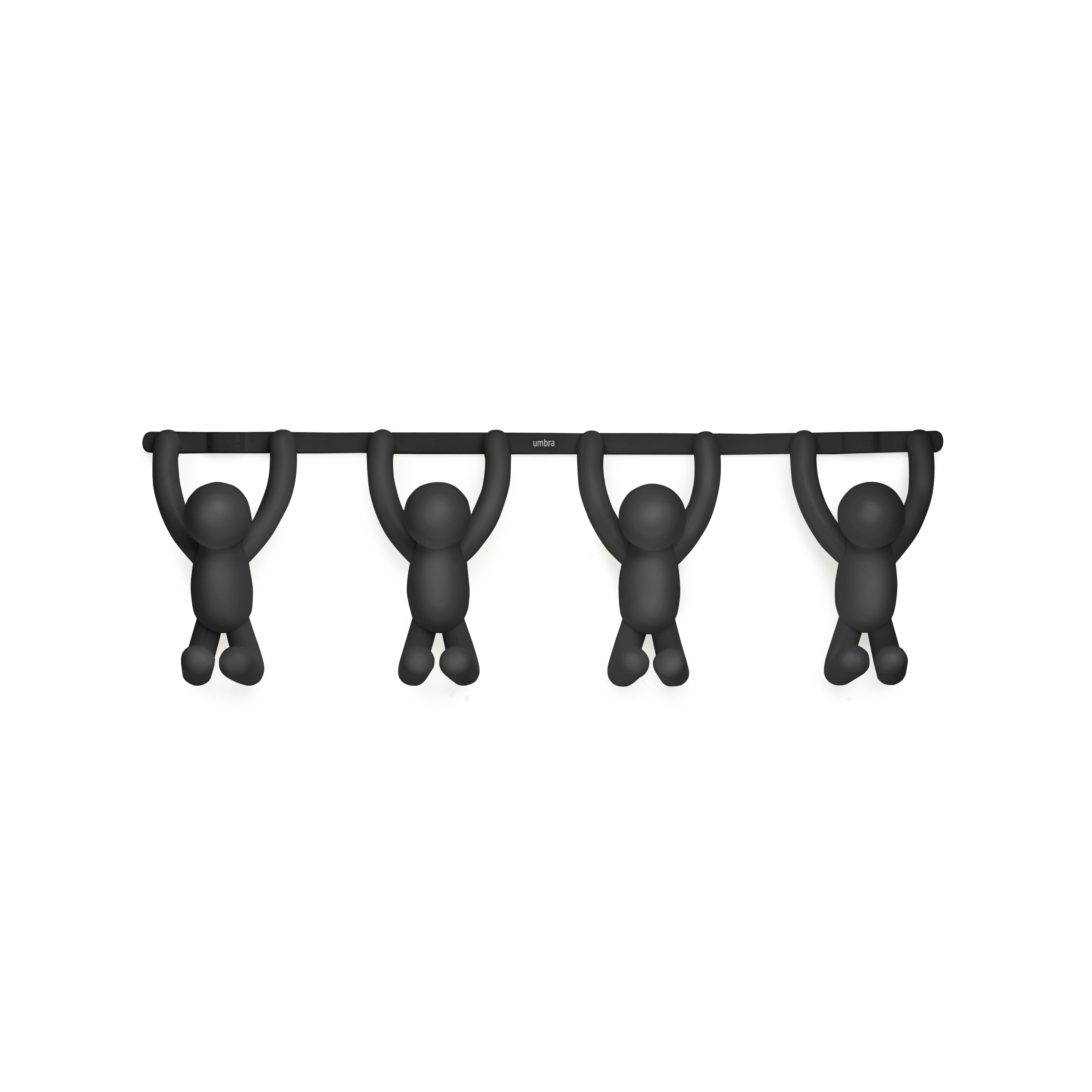 Buddy 4-Hook Black