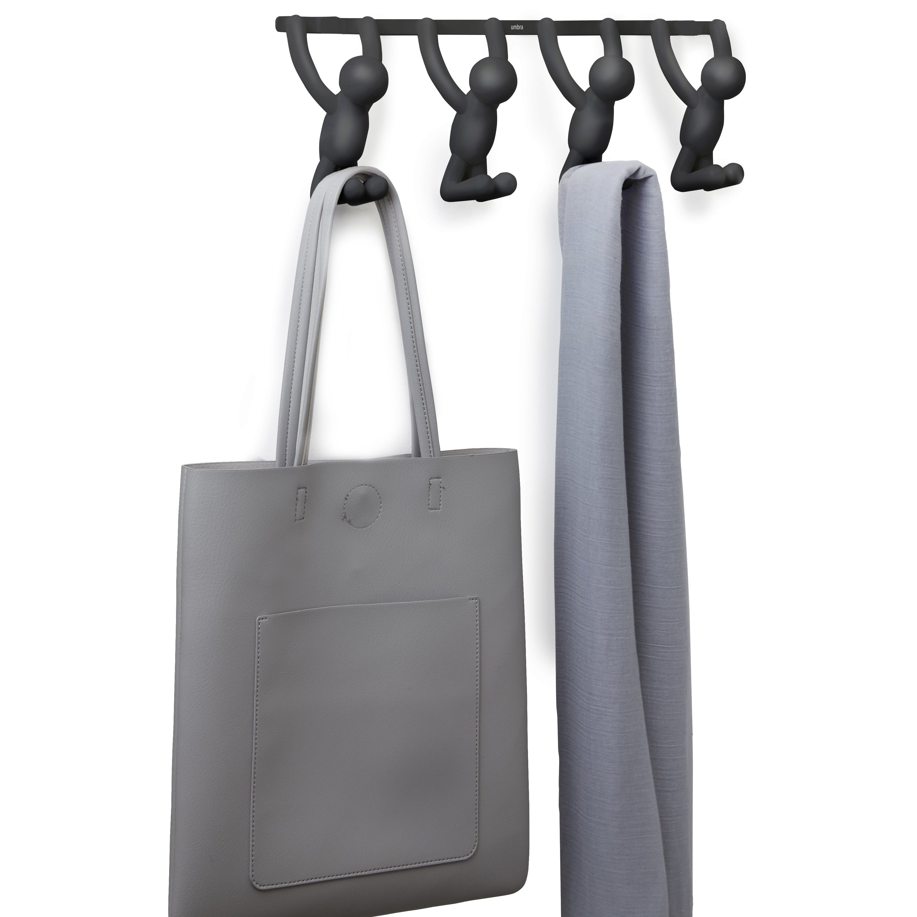 Buddy 4-Hook Black
