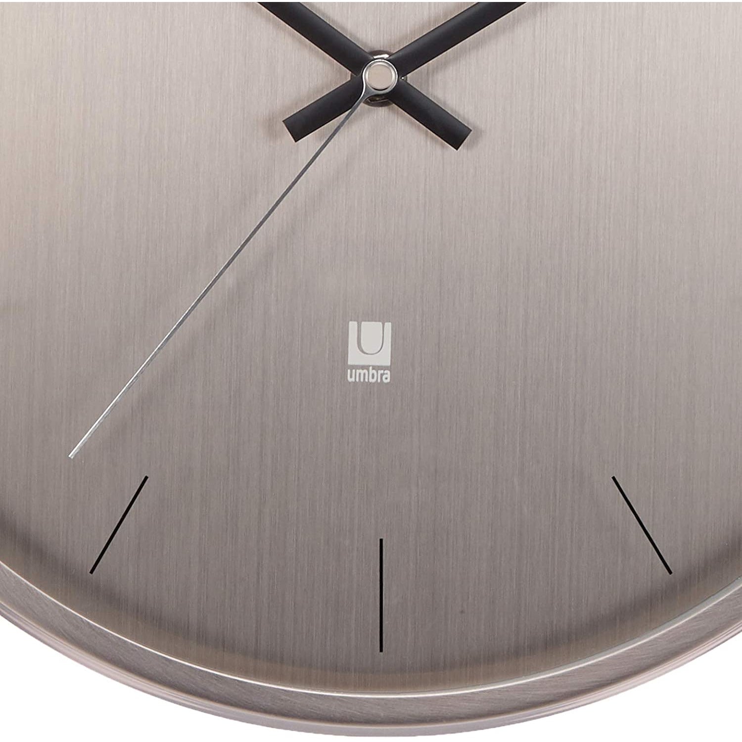 Metal Wall Clock Nickel