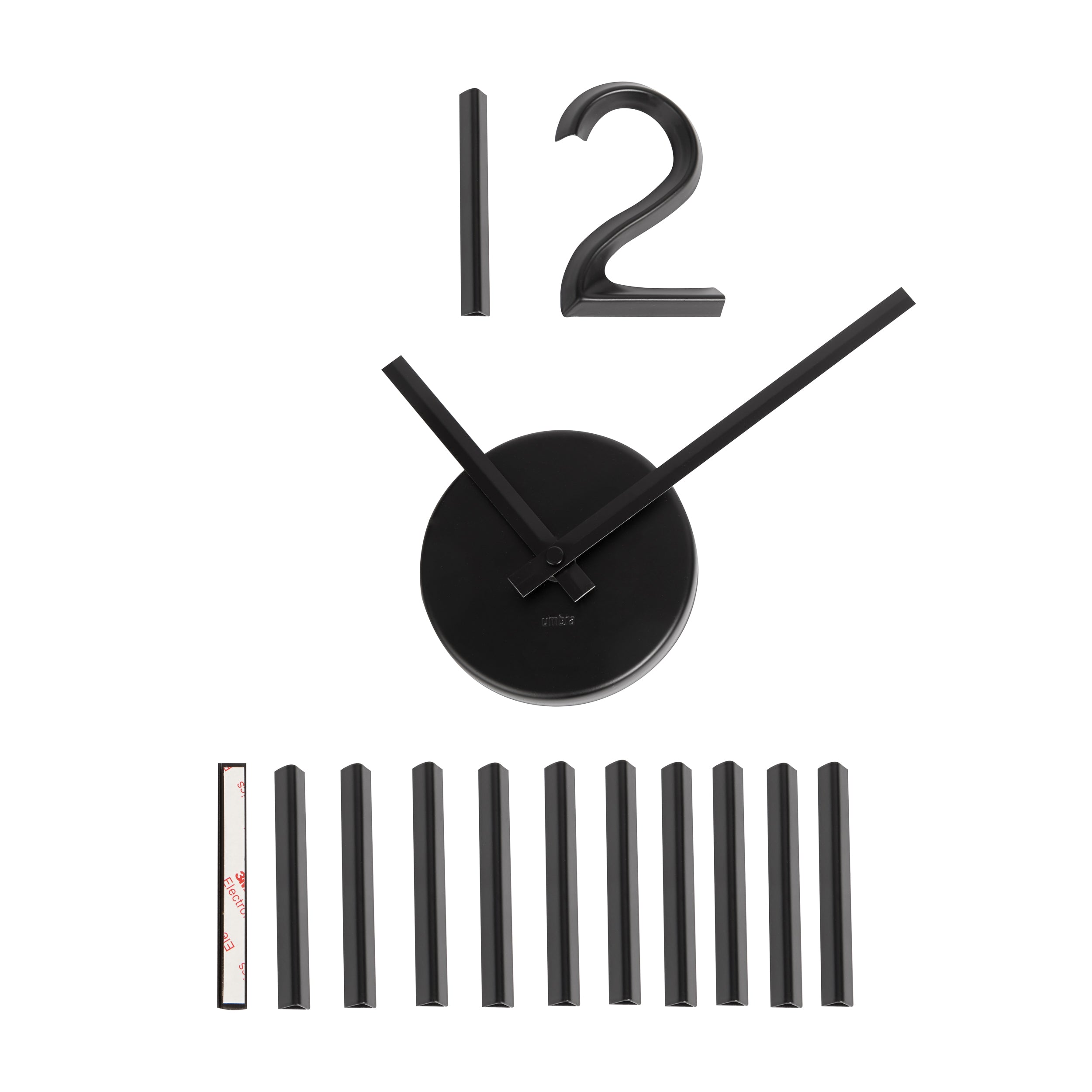 Blink Wall Clock Black