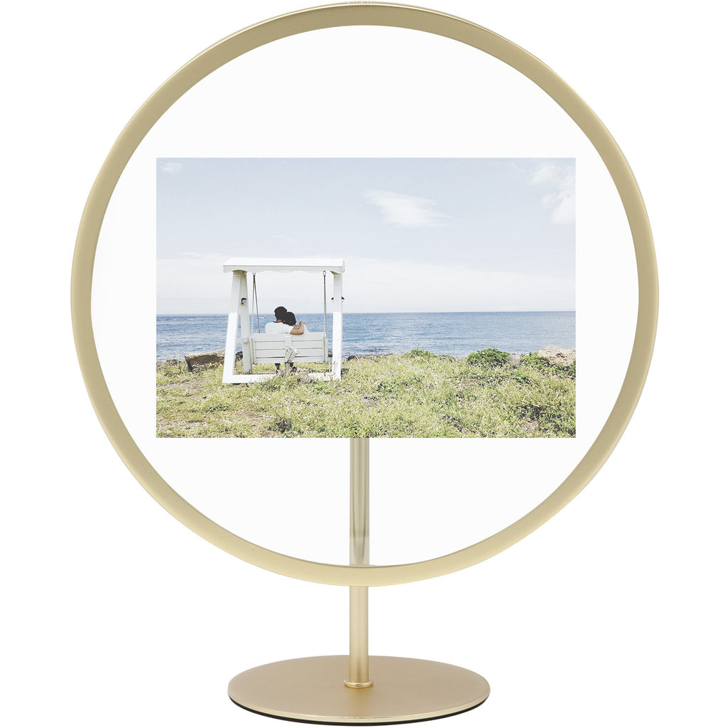 INFINITY ROUND PHOTO DISPLAY 4" x 6" IN 3 COLORS