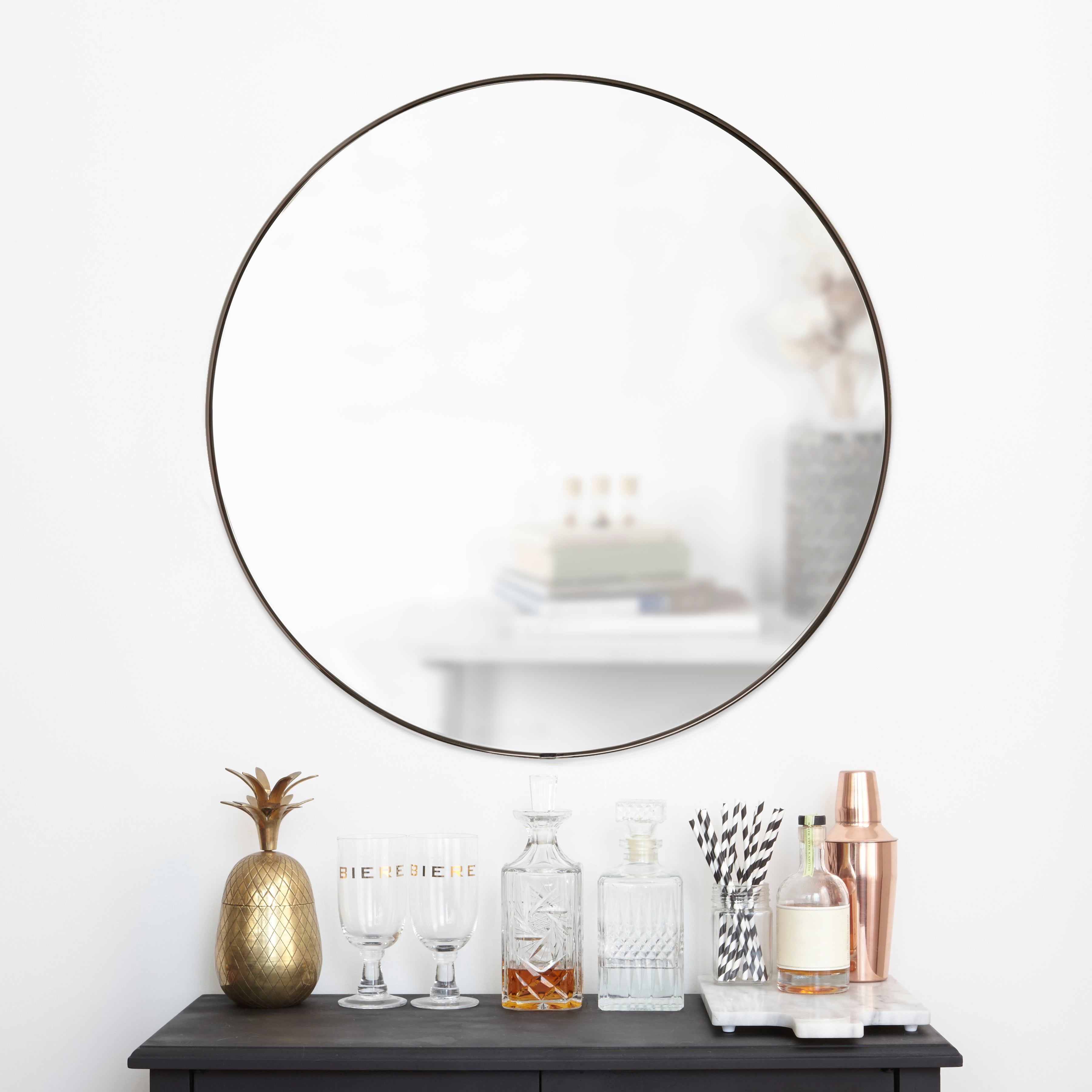 Hubba Mirror 34" Titanium
