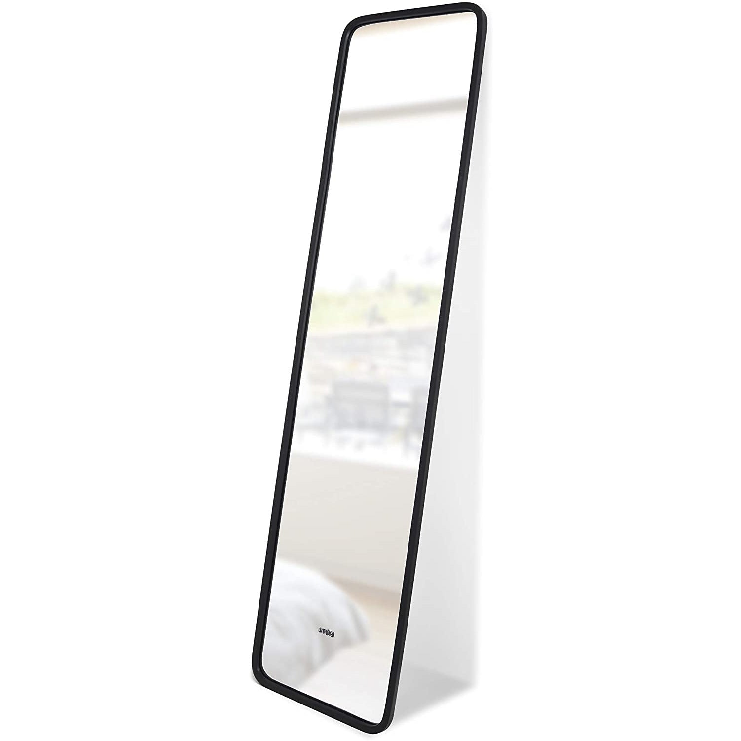 HUB LEANING MIRROR 62 X14.5 BLACK