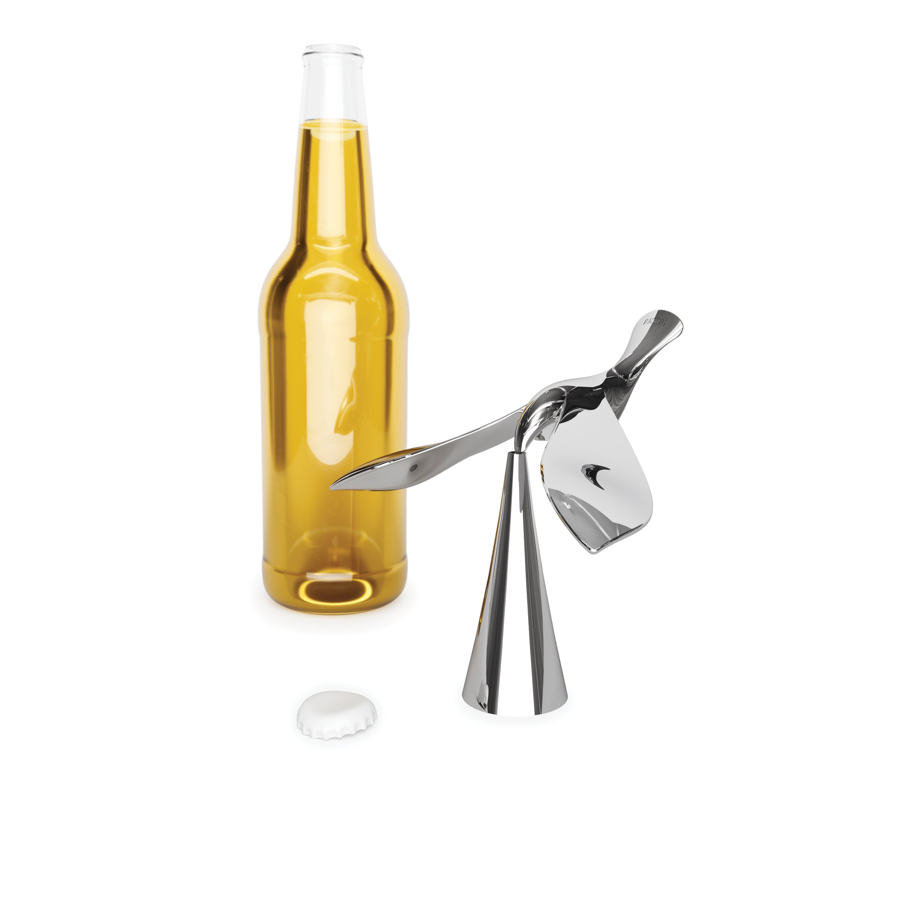 Tipsy Bottle Opener Chrome