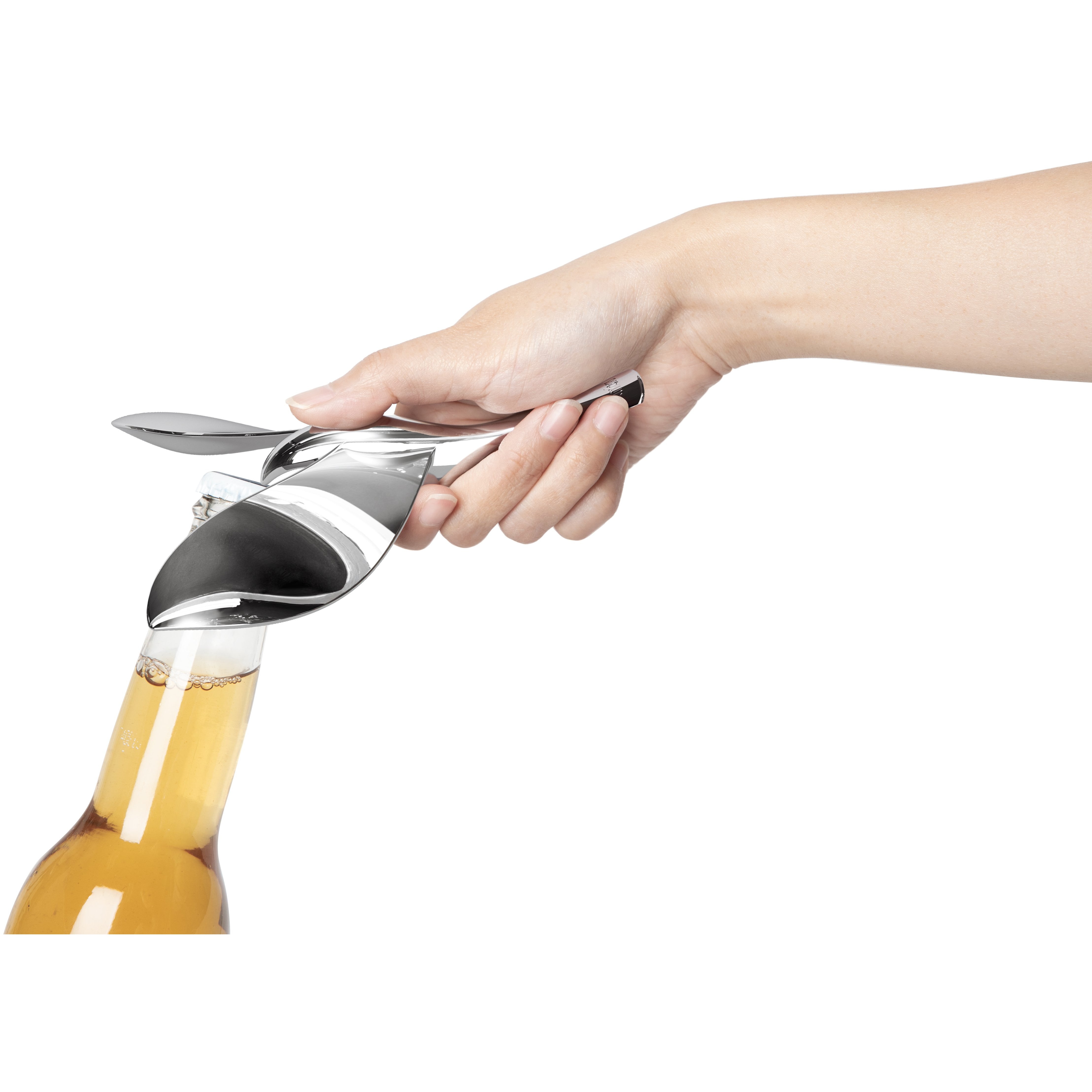 Tipsy Bottle Opener Chrome