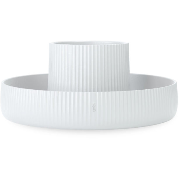 FOUNTAIN PLANTER WHITE