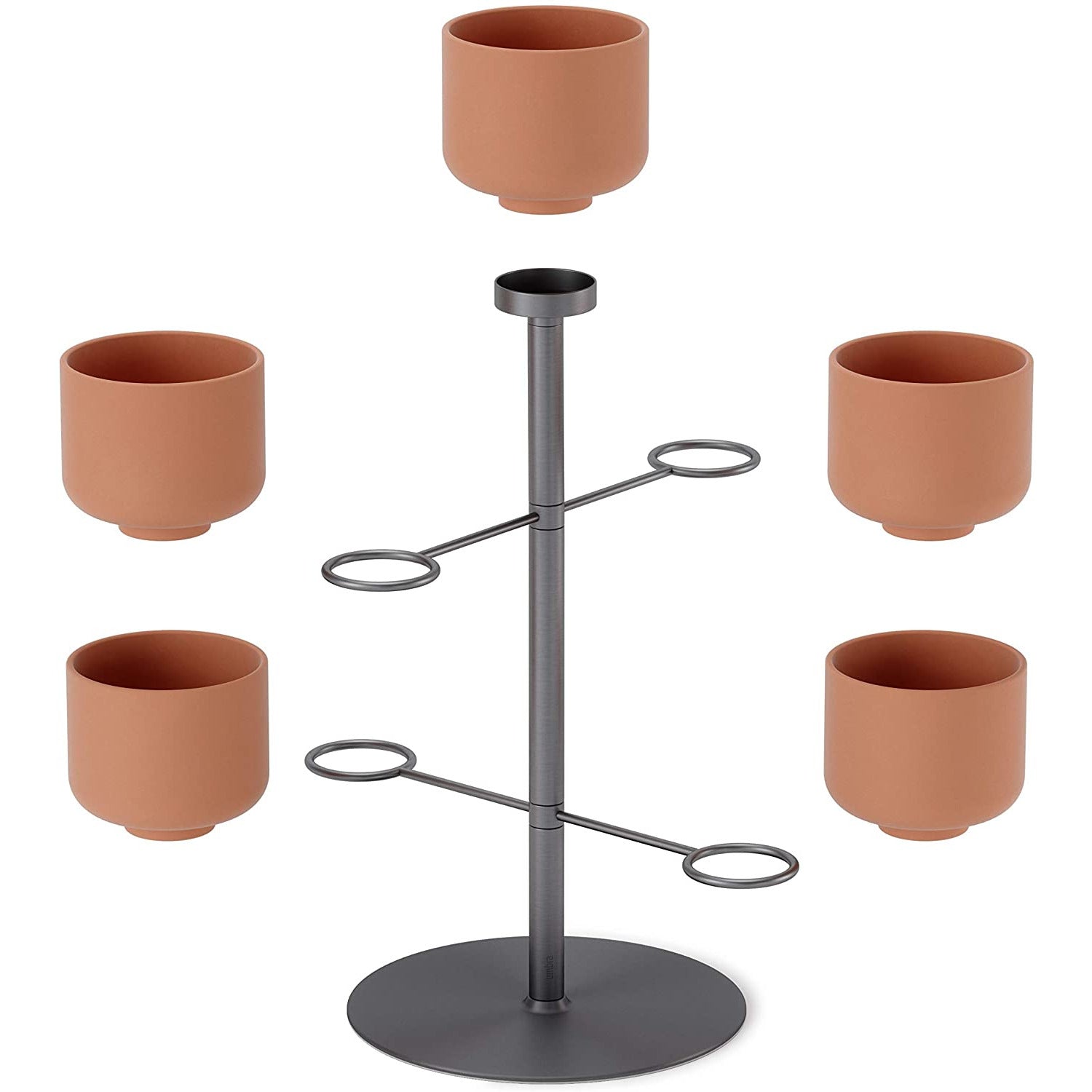 TERRAPOTTA PLANTER TITANIUM