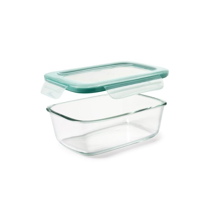 OXO Good Grips 8 Cup Smart Seal Glass Rectangle Container