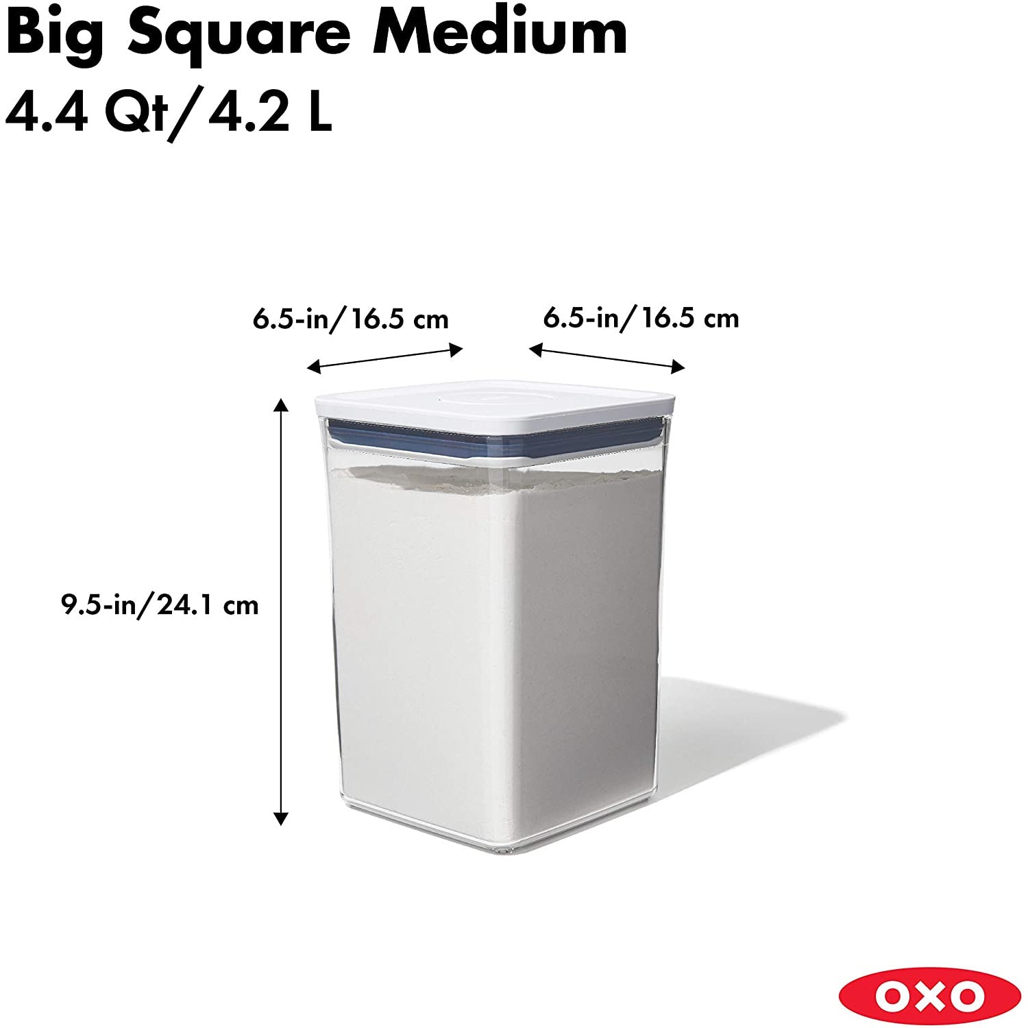 OXO GG 6-PC BULK STORAGE POP CONTAINER SET