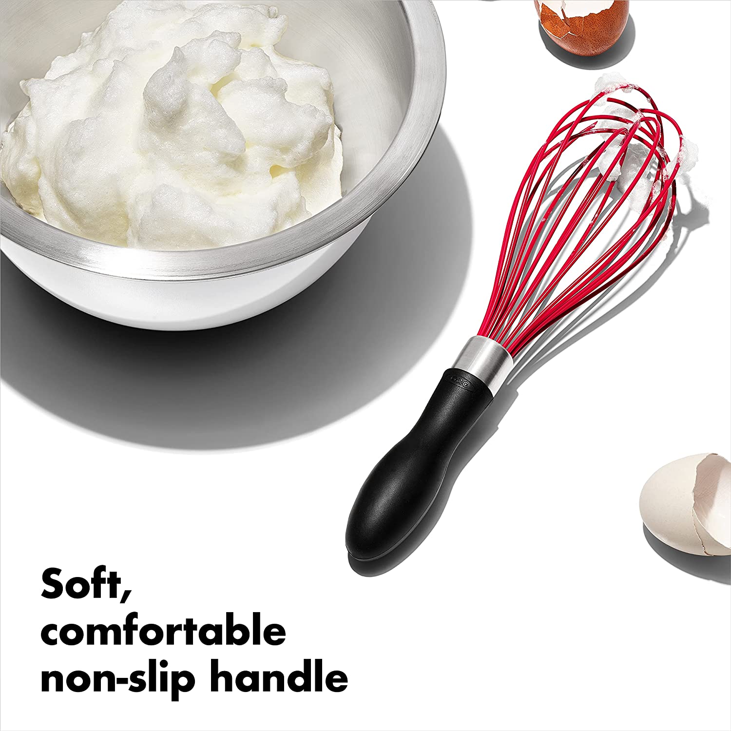 OXO Good Grips 2-Piece Silicone Whisk Set