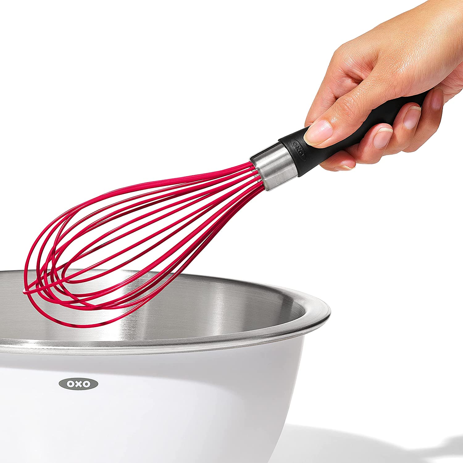 OXO Good Grips 2-Piece Silicone Whisk Set