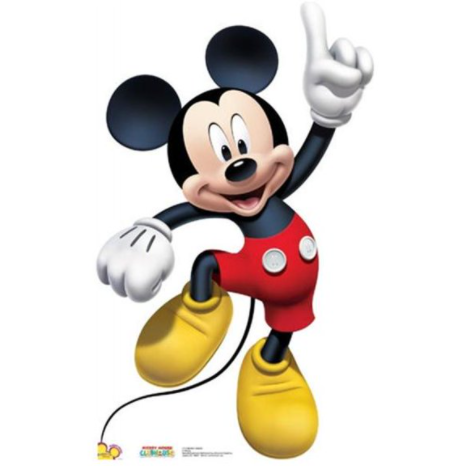 Mickey Baila soporte de carton