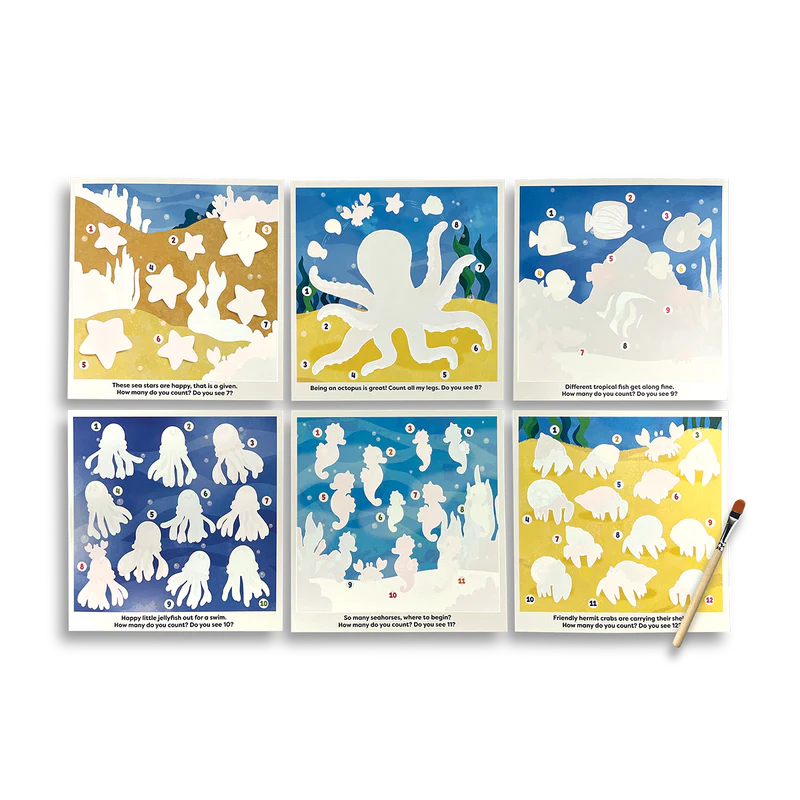 water amaze water reveal boards - under the sea