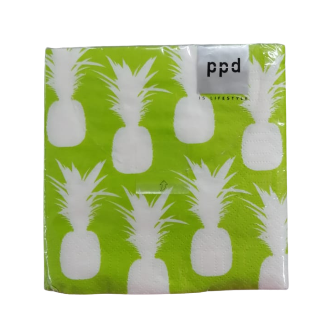 Napkin Kailua hot lime 10" Set of 20