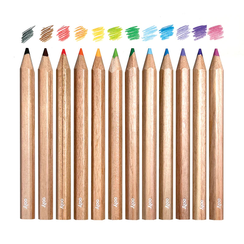 Colorifics Double Tip Watercolor Pens with Case, 12-Count