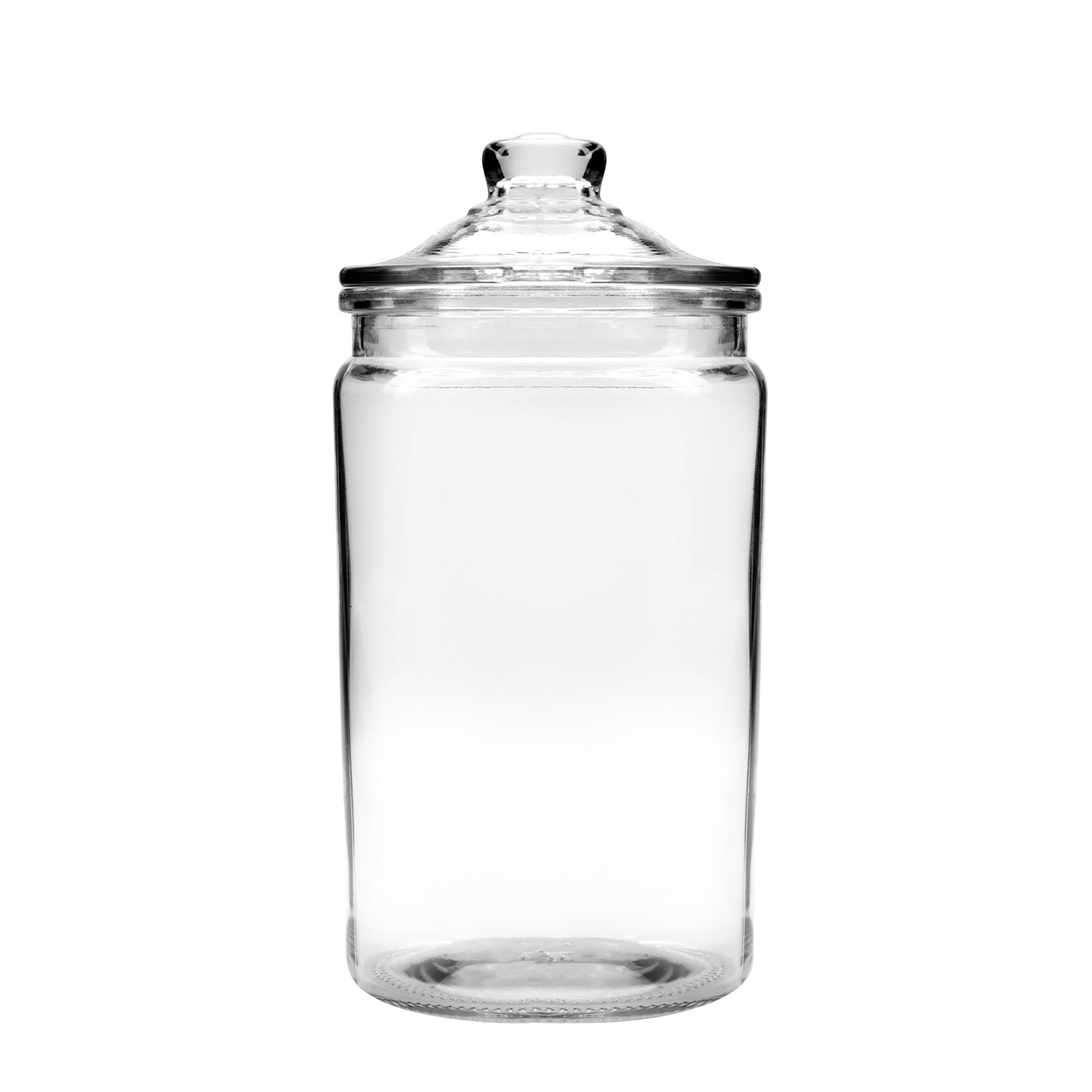 6 PIECE SET 16 OZ HERITAGE HILL APOTHECARY JAR COVER