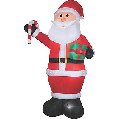 Airblow Santa Gift Candy Can