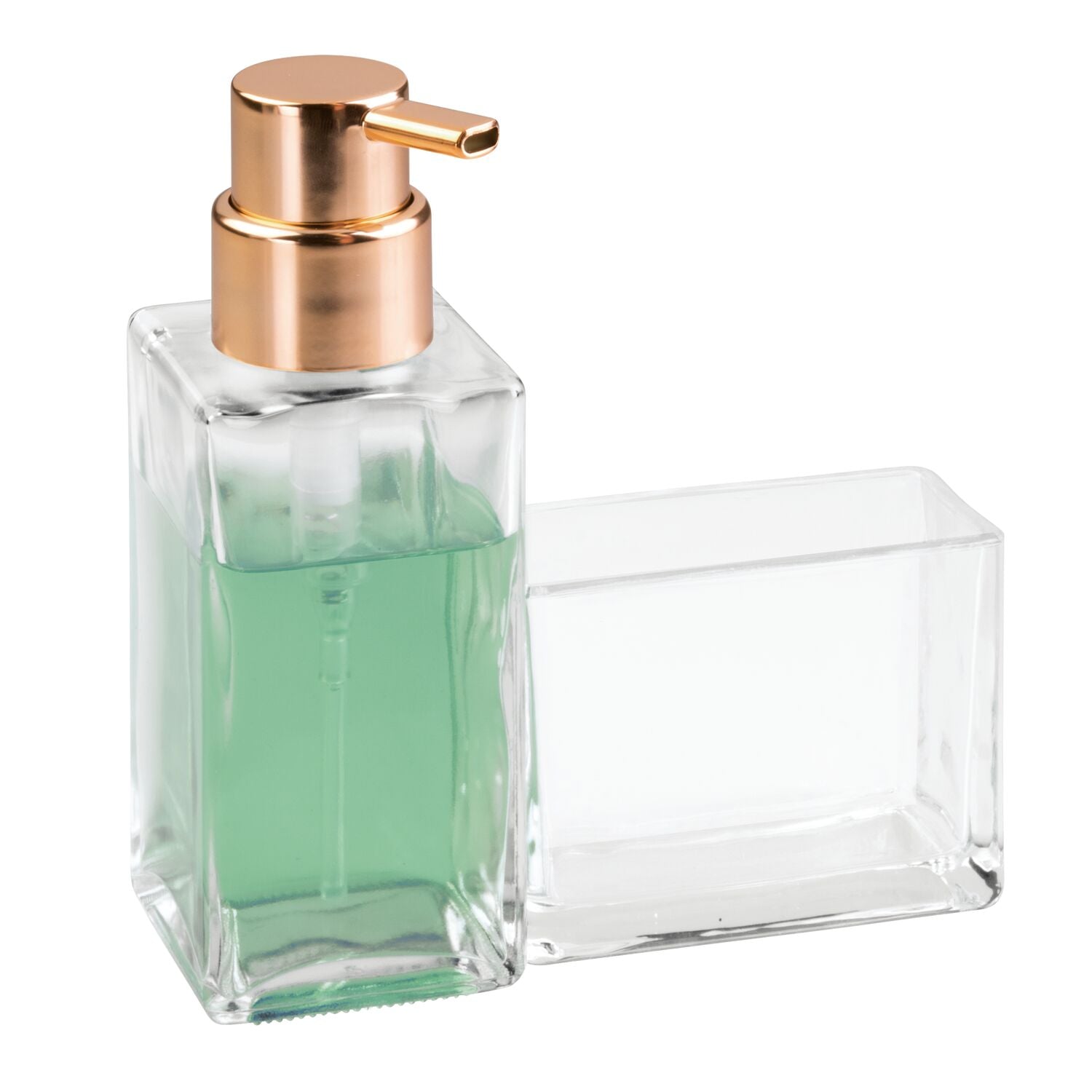 Soap pump caddy  copper