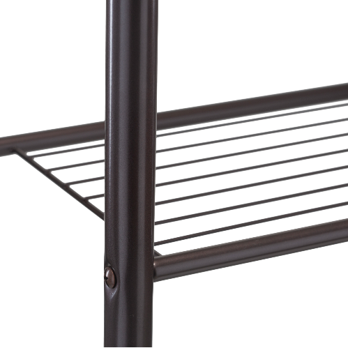 Tier Freestanding Shelving Tower in Oil Rubbed Bronze