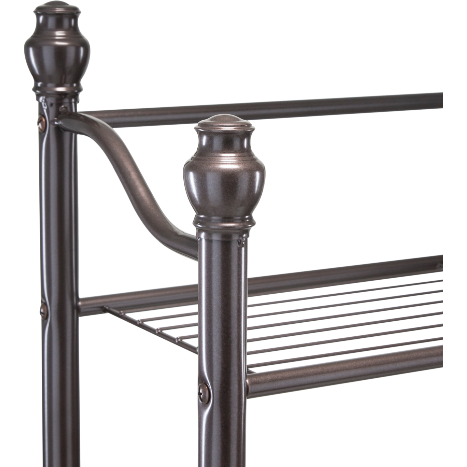 Tier Freestanding Shelving Tower in Oil Rubbed Bronze