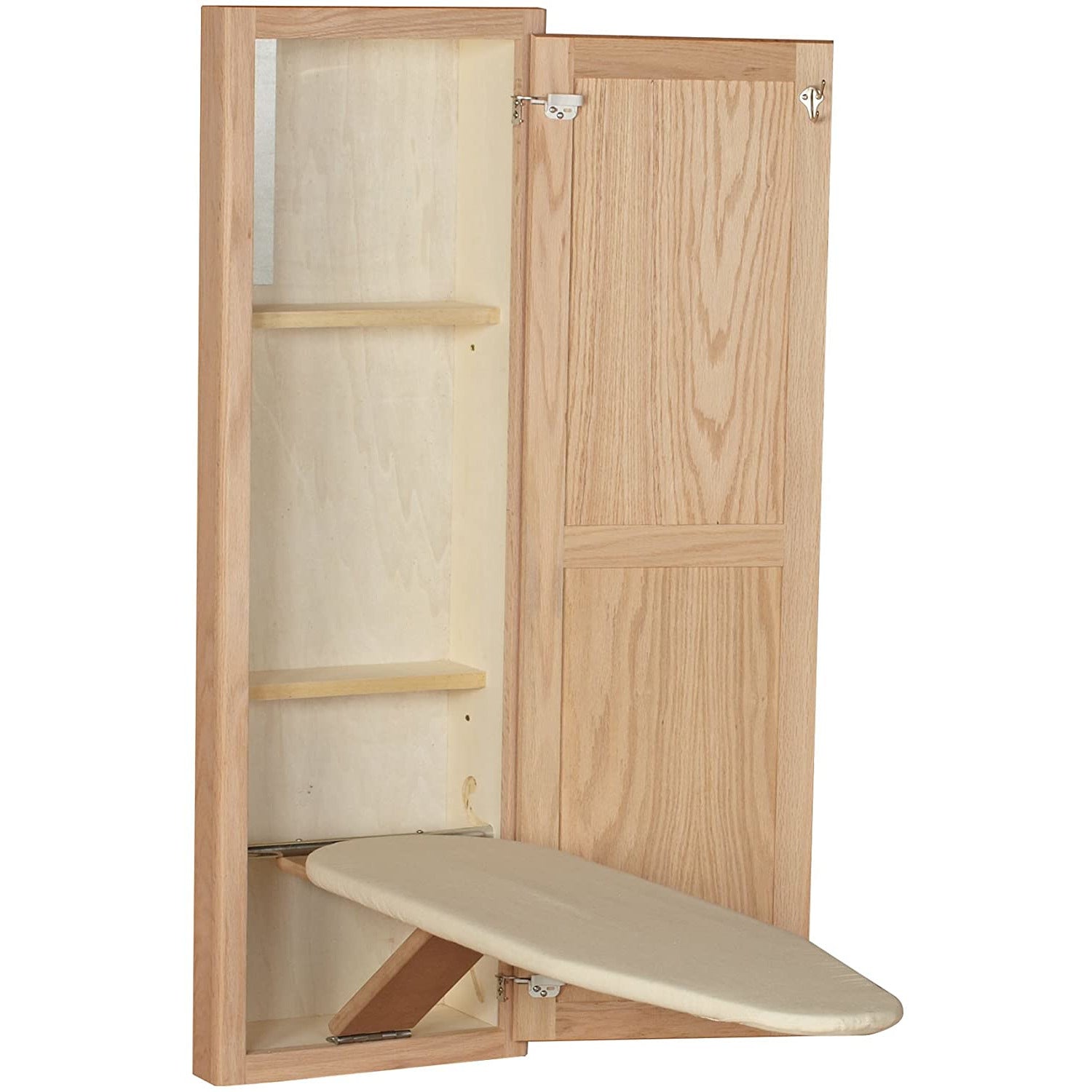 In-Wall Ironing Board Cabinet with Built In Ironing Board