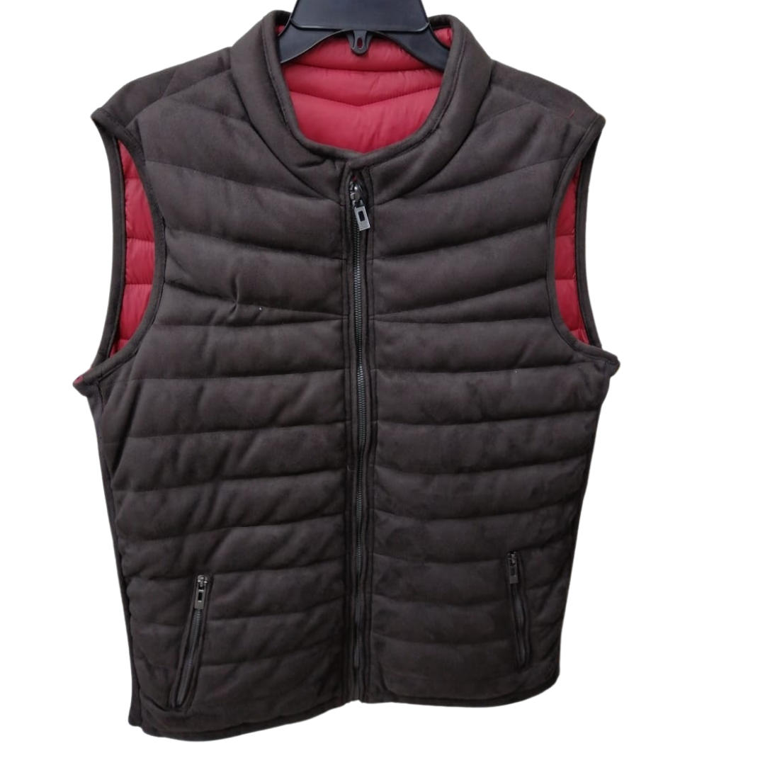 Jacket Sleeveless Brown/Red