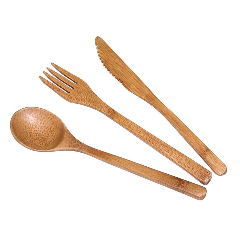 Bamboo Flatware Set Of 3