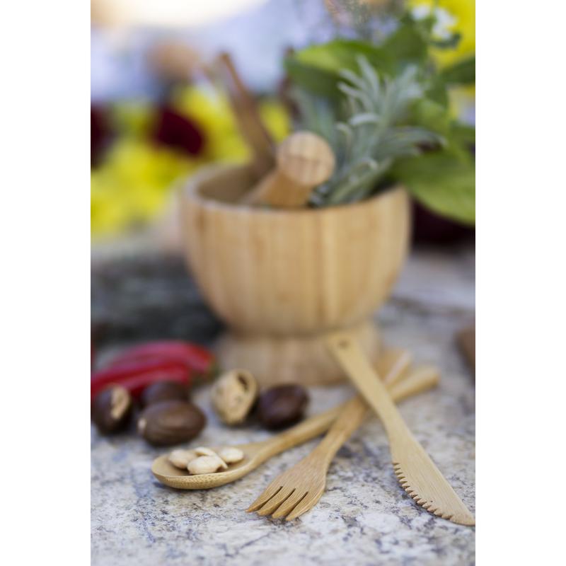 Bamboo Flatware Set Of 3