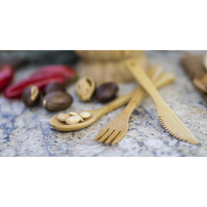 Bamboo Flatware Set Of 3