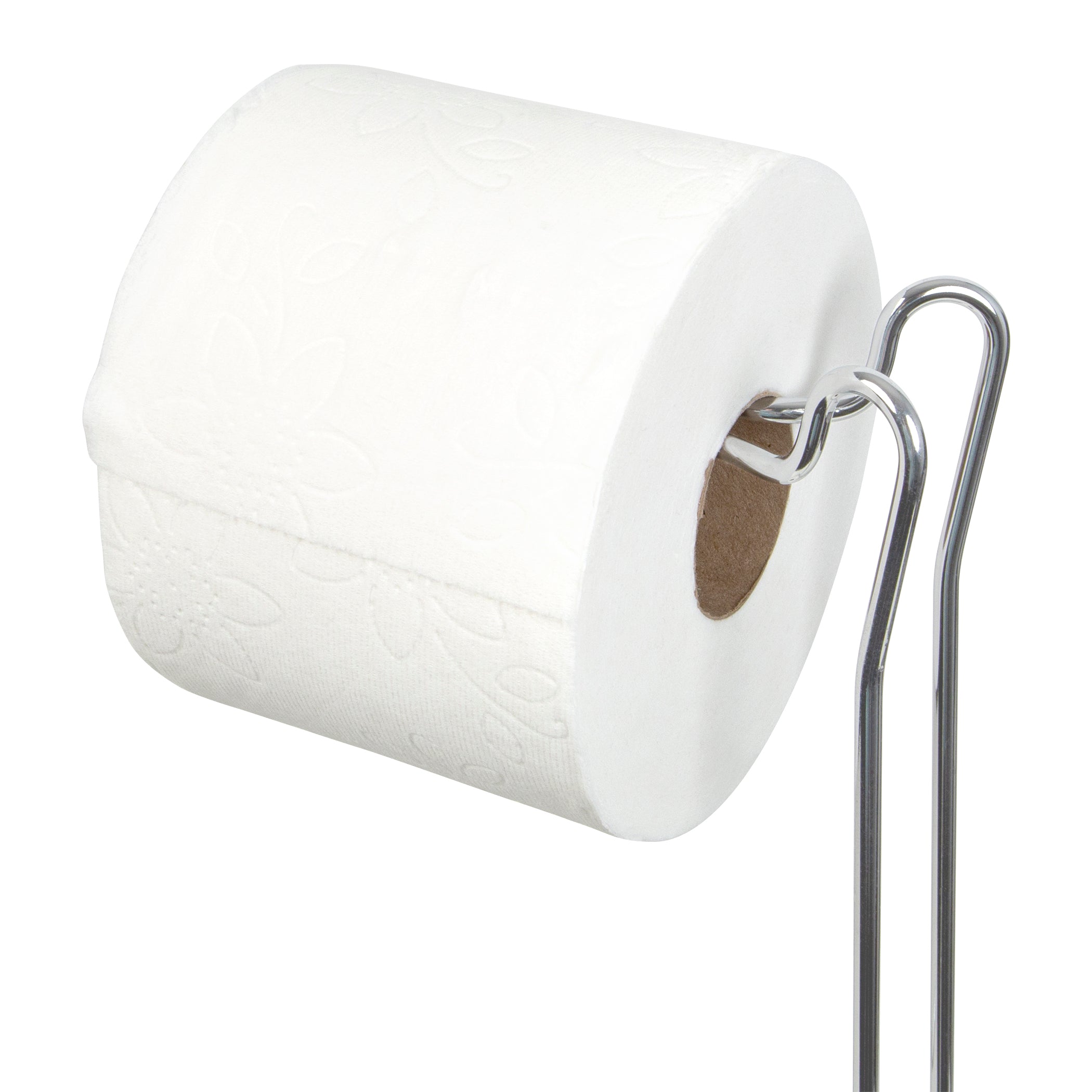 Aria 4-Rolls Toilet Paper Storage Holder Chrome Finish