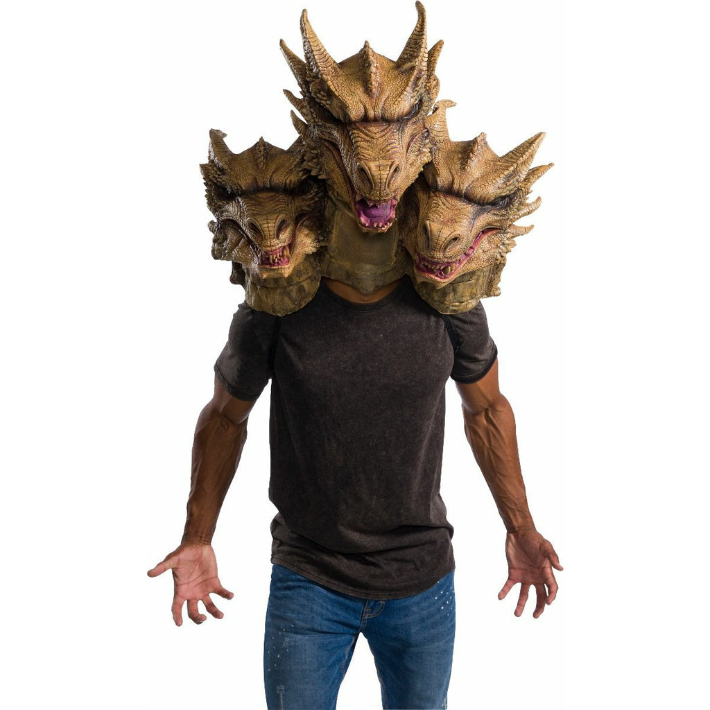 Godzilla King of the Monsters Ghidorah Overhead Latex Mask