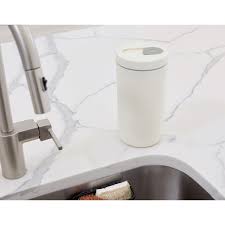 Wipes Dispenser Coconut and Gray Accents