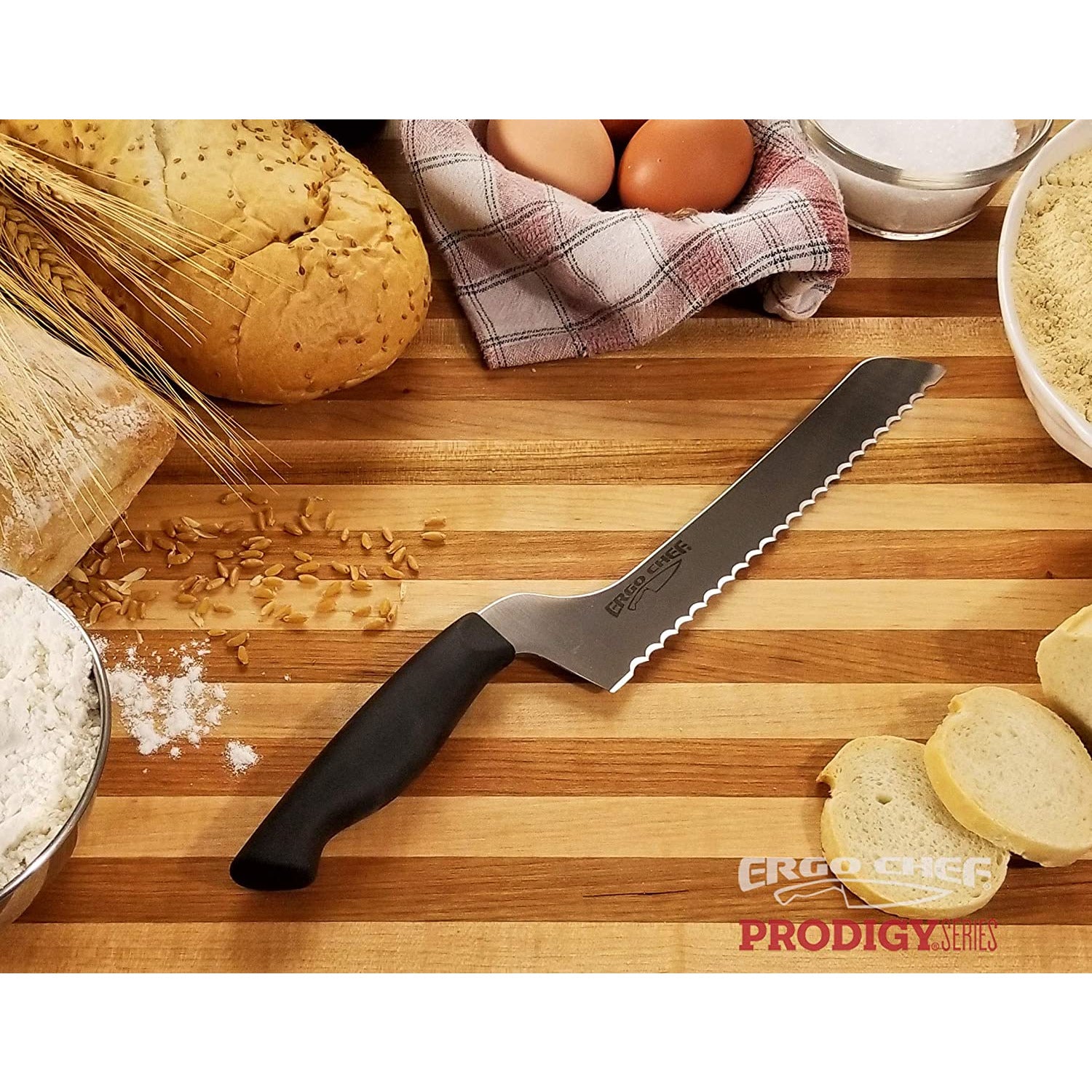 OFFSET BREAD KNIFE 8"