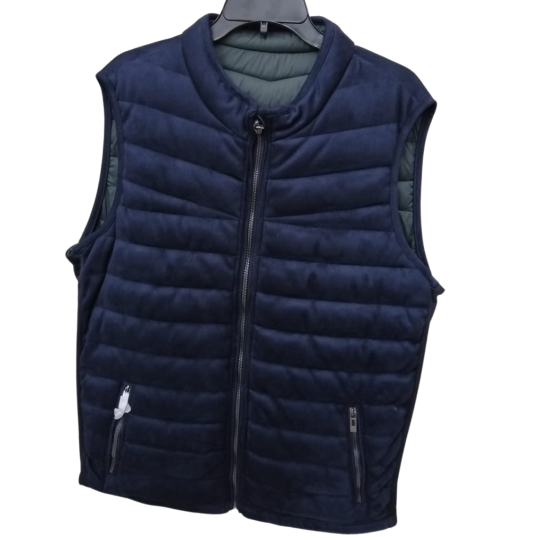 Jacket Sleeveless Navy/Green