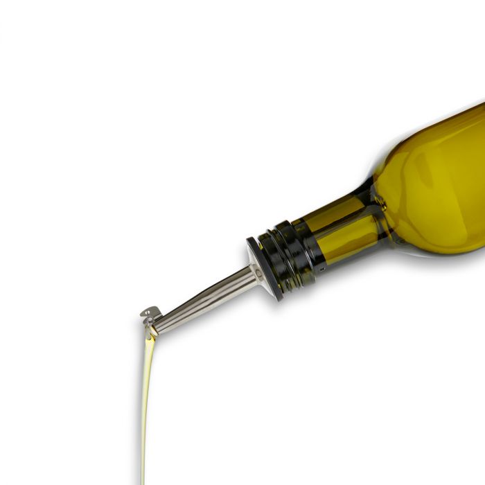 Olive Oil Bottle with Pourer, 17oz