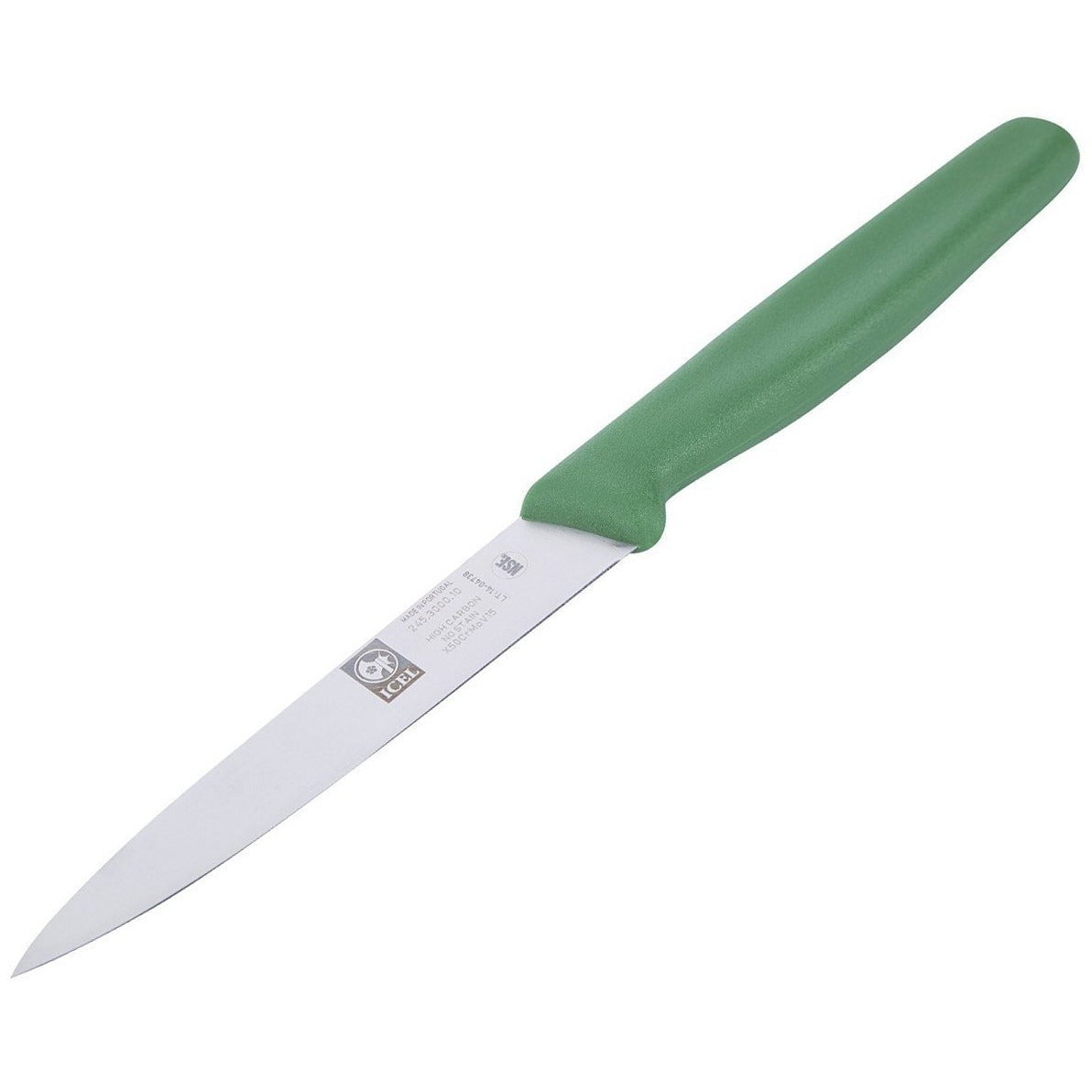 Green 4" Paring Knives