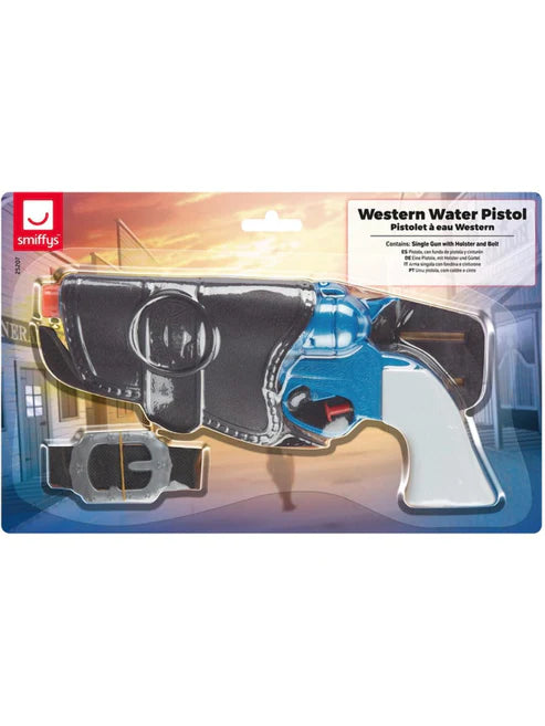Western Water Pistol, Single Gun,Blue