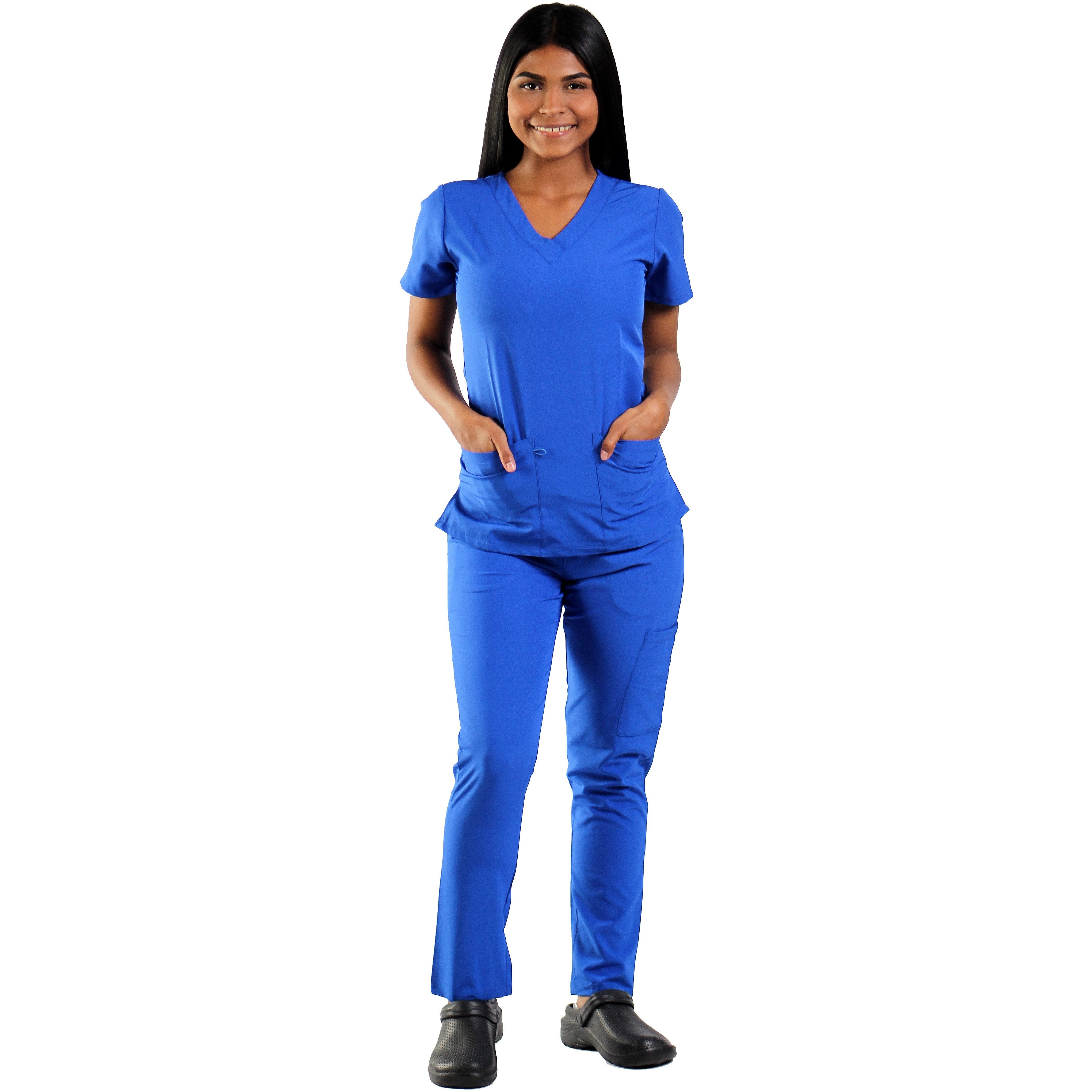 UNIFORME STRECH ROYAL BLUE - AZUL ELECTRICO