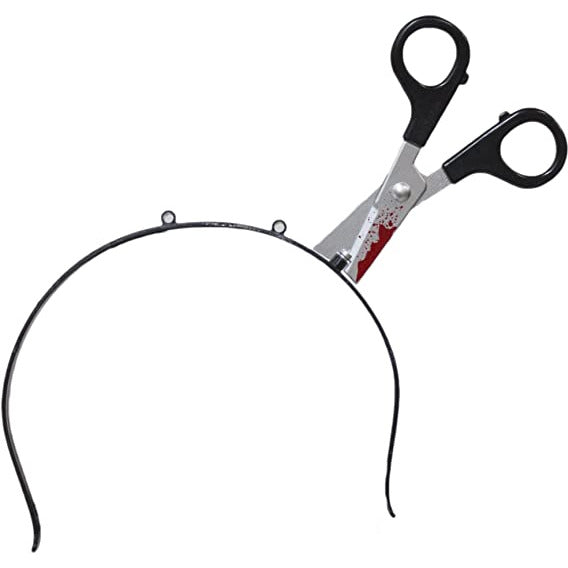 HEADBAND WITH SCISSORS