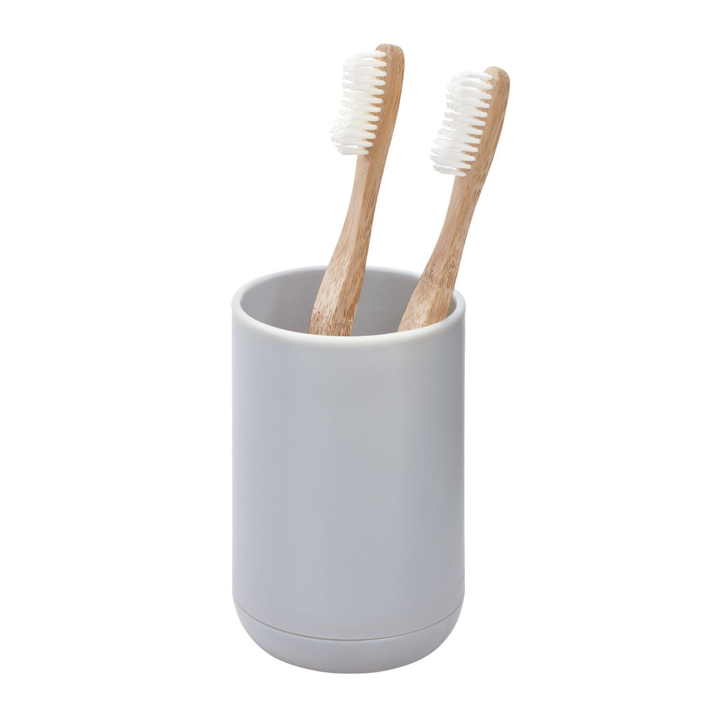 Toothbrush Holder 6" x 3.3" x 3.2" Gray