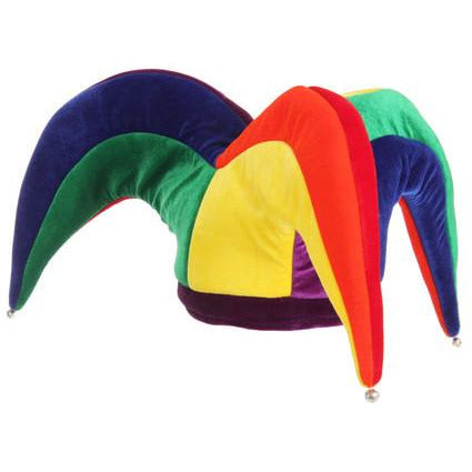 COURT JESTER PLUSH HAT MULTICOLOR