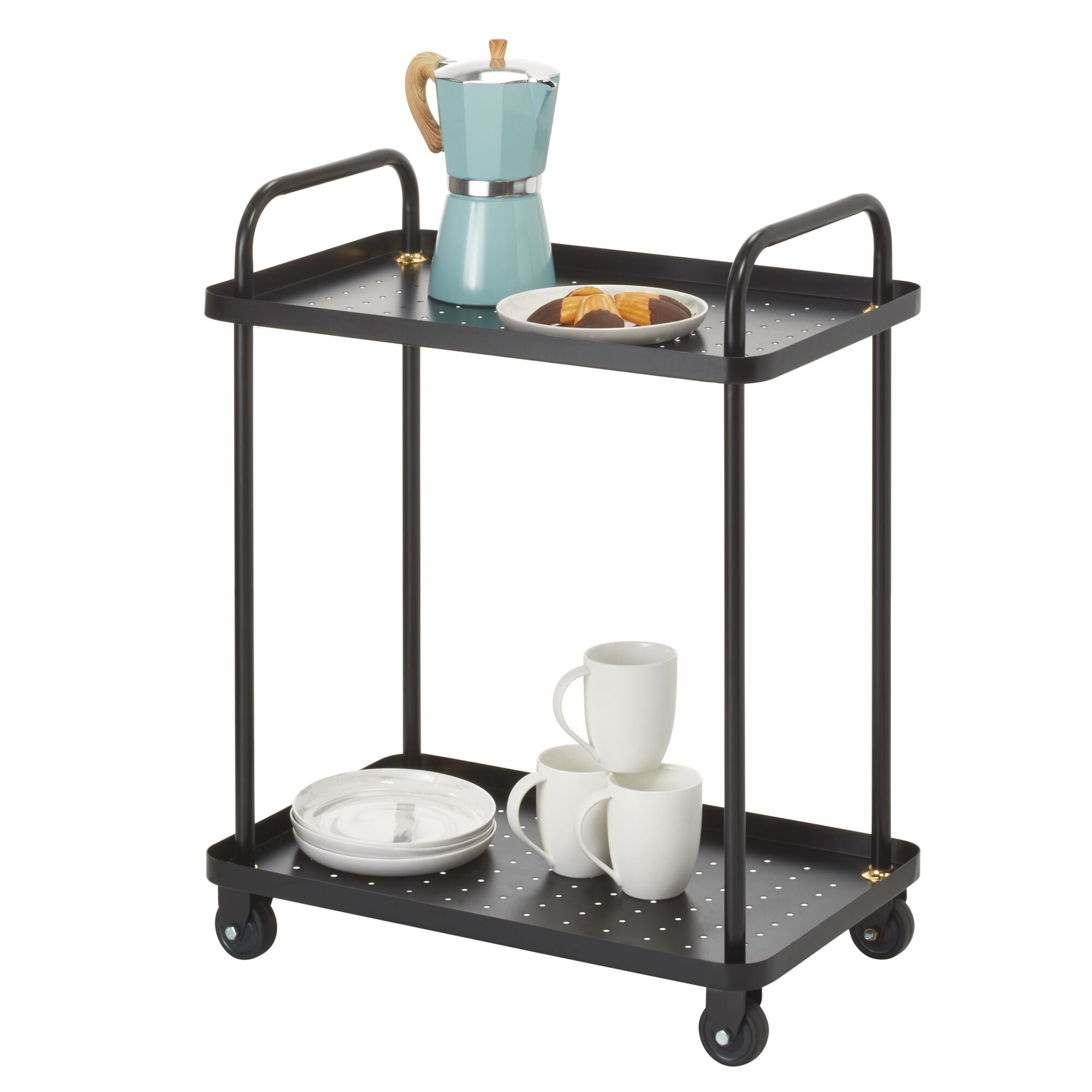 Black Rolling  Bar/Cart