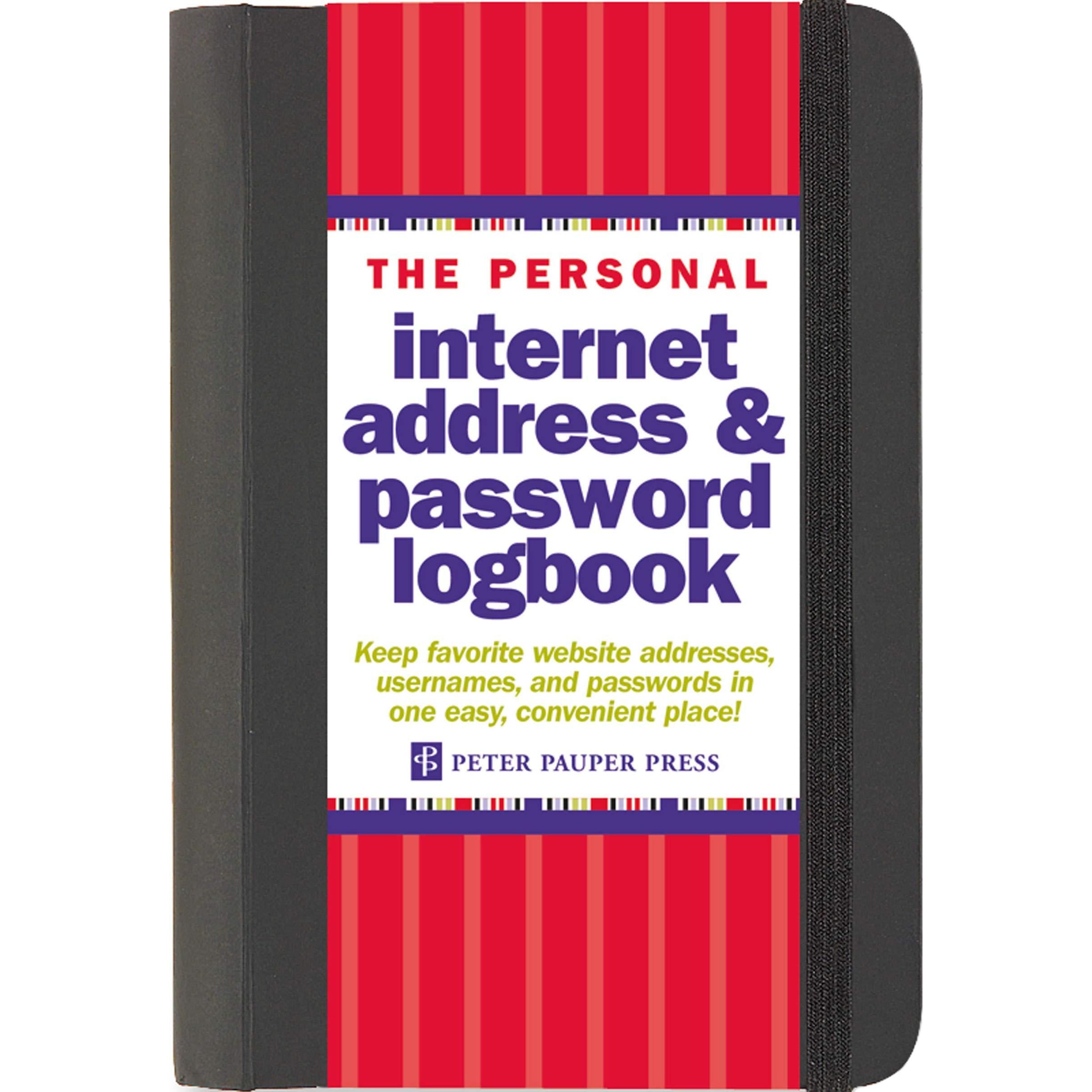 The Personal Internet Address & Password Logbook