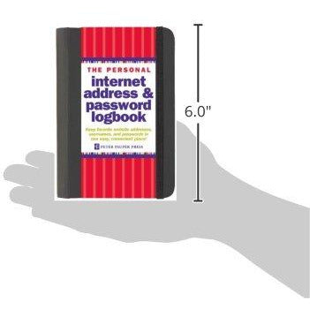 The Personal Internet Address & Password Logbook