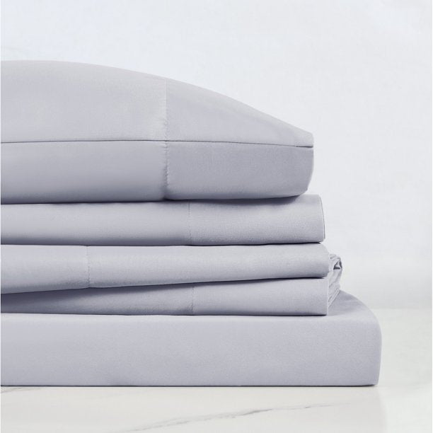 London Loft Leather Path 4PC Sheet Lavender