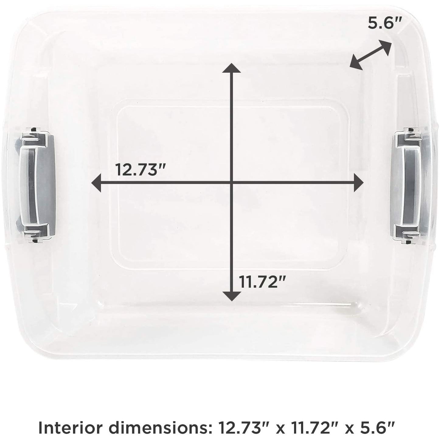 15QT Contenedor de plastico